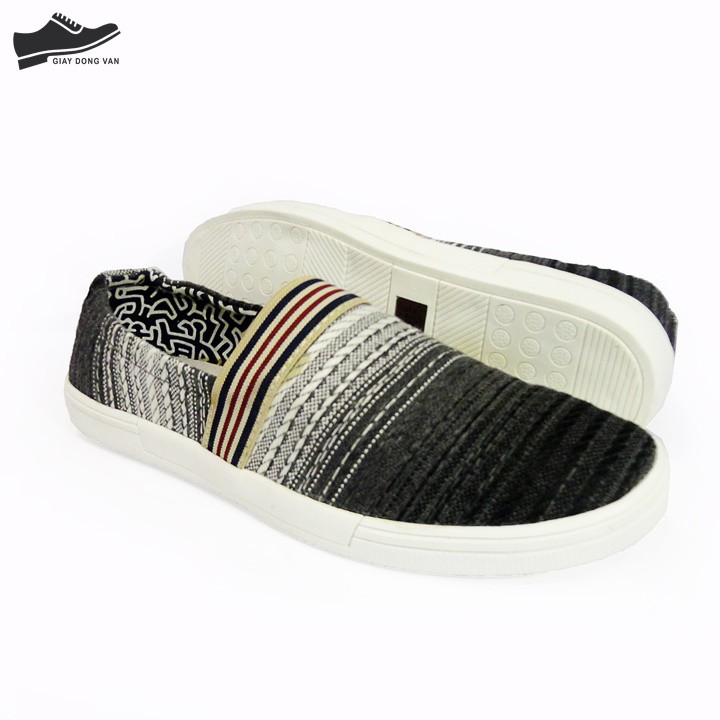 [HÀNG VIỆT NAM ] GIÀY MỌI NAM - LƯỜI VẢI ĐẾ CAO SU XỊN