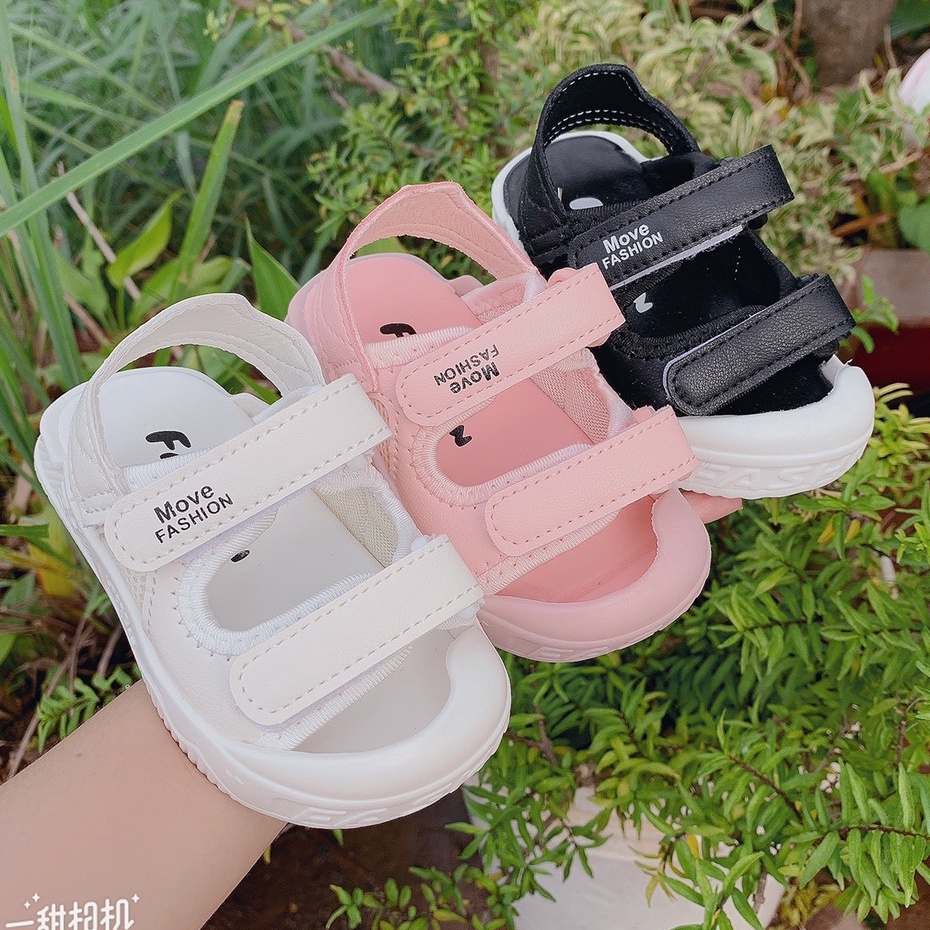 Sandal Dép Tập Đi Quai Hậu Cho Bé Trai Bé Gái Chống Trơn Chống Vấp Cho Bé Từ 0 - 2 Tuổi