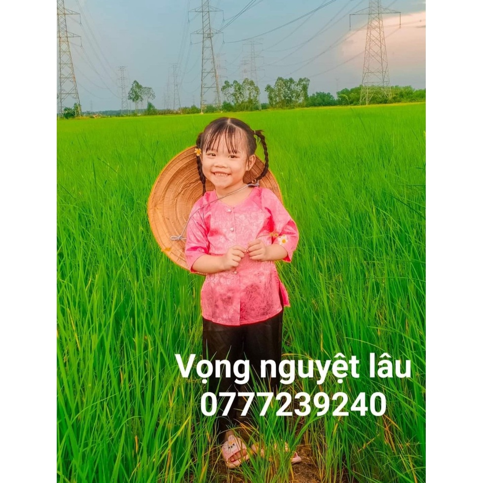 Set Bộ Bà Ba Mẹ Và Bé Gái