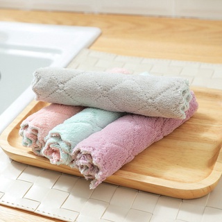 Khăn lau đa năng nhà bếp cao cấp 2 mặt siêu thấm nước siêu mềm mại 16x27cm