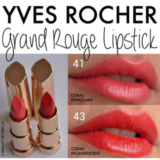 Son grand rouge Yves Rocher