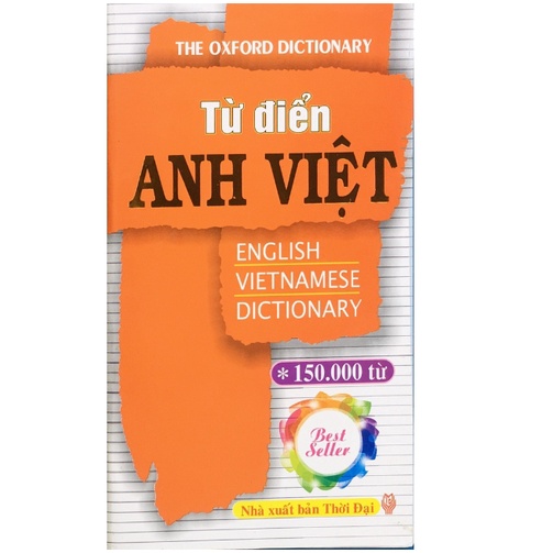 Sách - Từ Điển Anh Việt 150.000 Từ