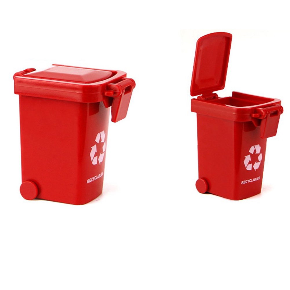 Set 3 Thùng Rác Nhựa Màu Sắc Tươi Sáng Cho Bé