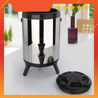 [3 Lớp Giữ Nhiệt] Bình ủ Trà Giữ Nhiệt Lâu 8L Giao Hàng Nhanh