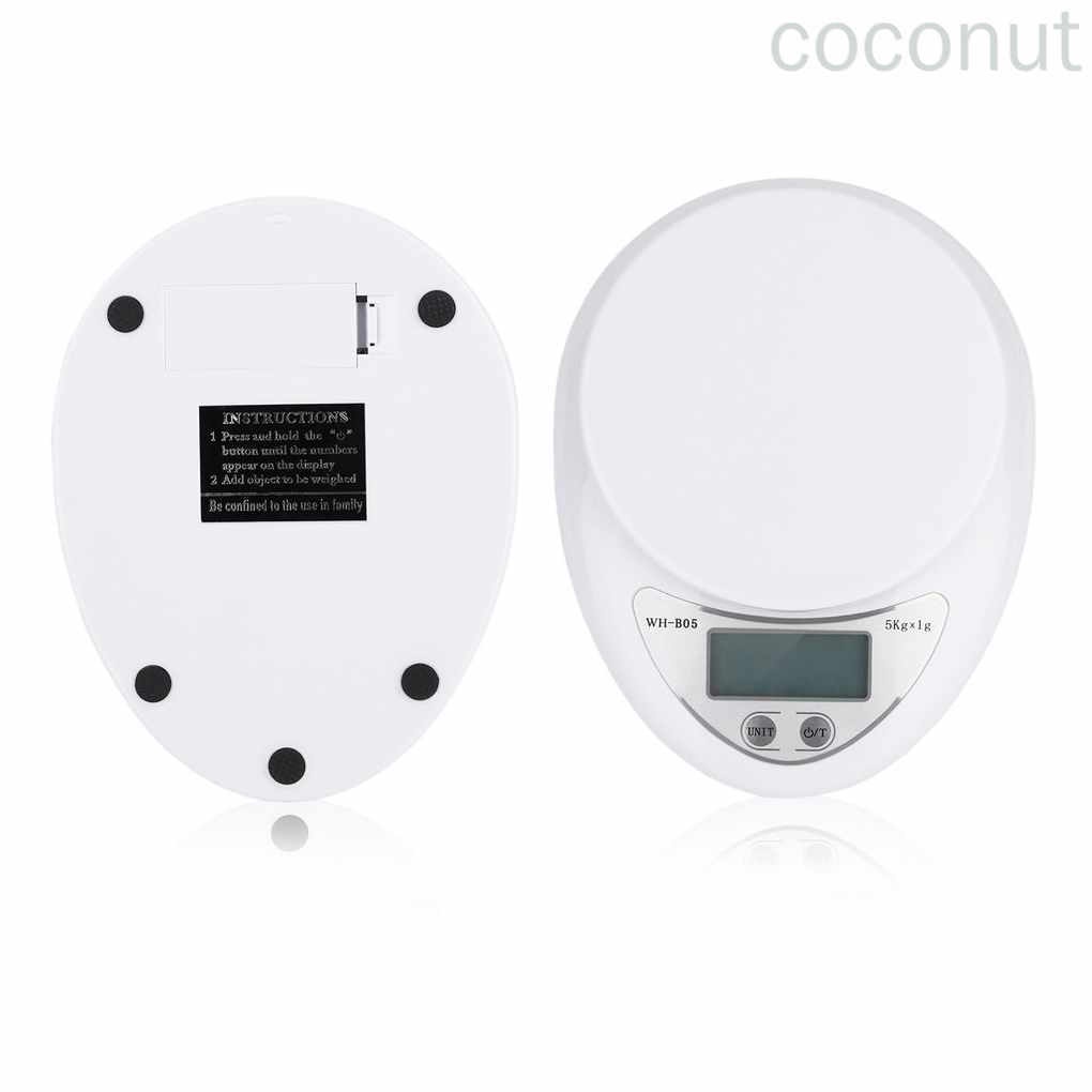 Cân Quả Dừa Điện Tử 5kg 5000g / 1g
