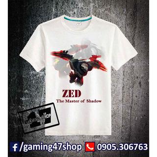Áo thun Liên Minh Huyền Thoại - LOL - Zed Siêu Phẩm