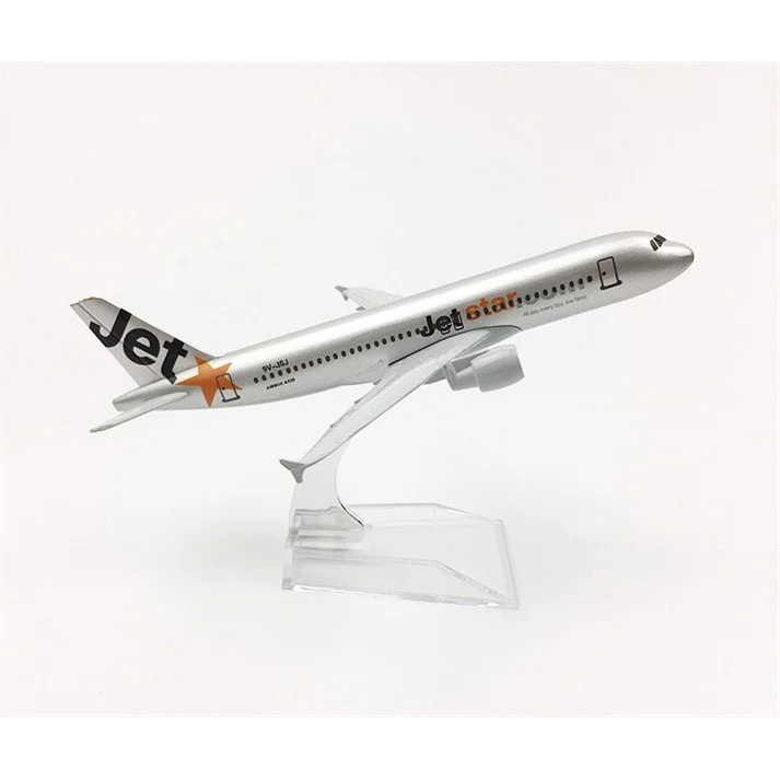 Mô hình máy bay bằng kim loại các dòng  Airbus 16cm MB16 có đé thay thế