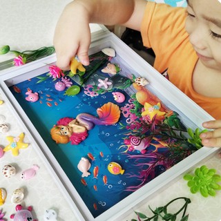 Bộ đồ chơi tự làm khung ảnh 3D handmade