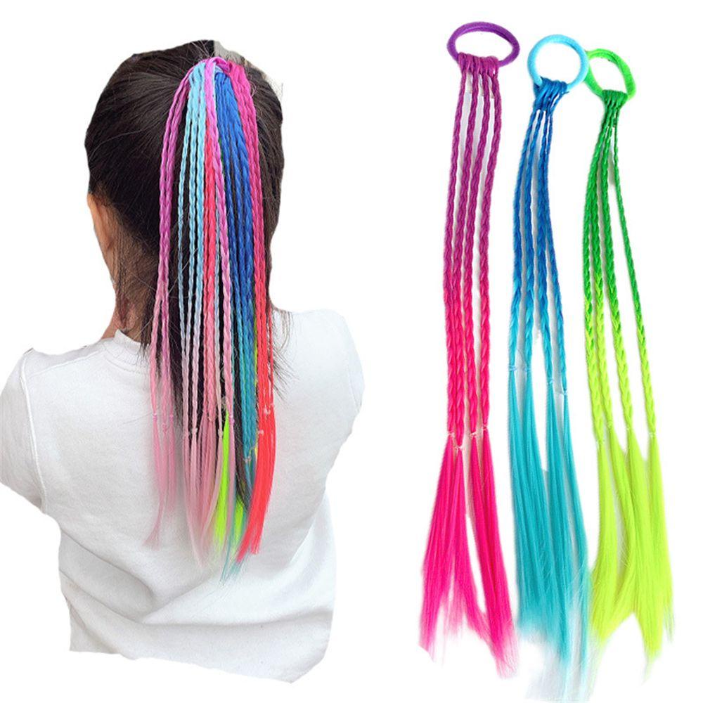 Dây Buộc Tóc Dạng Tết Nhiều Màu Sắc Thời Trang