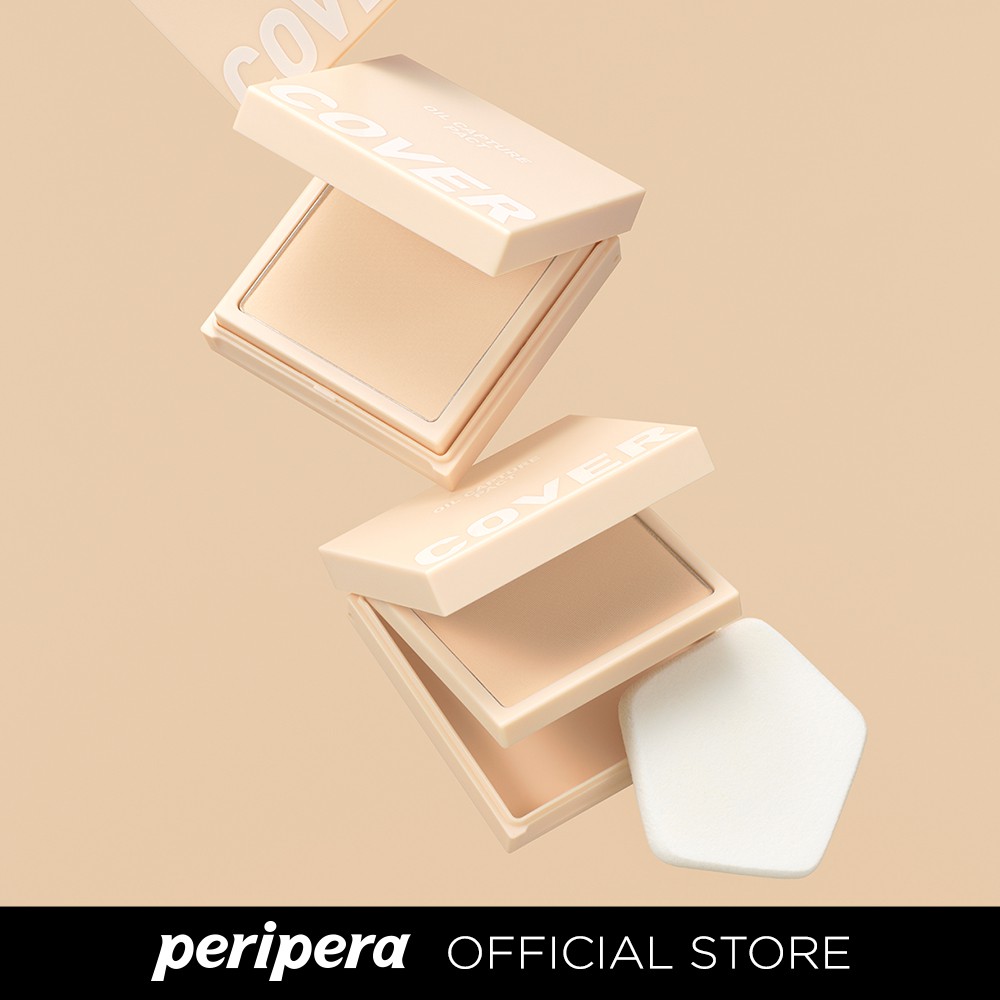 Phấn phủ Peripera 10g dạng nén kiểm soát dầu | BigBuy360 - bigbuy360.vn