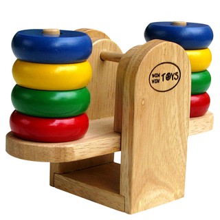 Đồ chơi gỗ Winwintoys cân bập bênh
