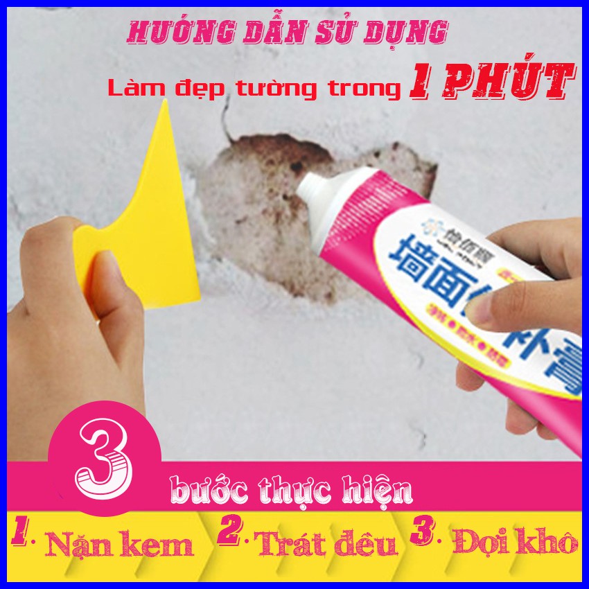 Keo vá tường thông minh chống thấm đa năng