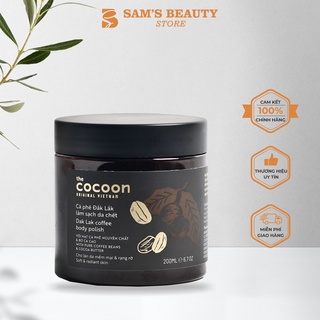Tẩy tế bào chết cà phê The Cocoon Dak Lak Coffee Body Polish 200ml - Sam’s Beauty Store