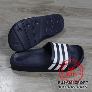 Dép Adidas đúc (màu xanh tím than)