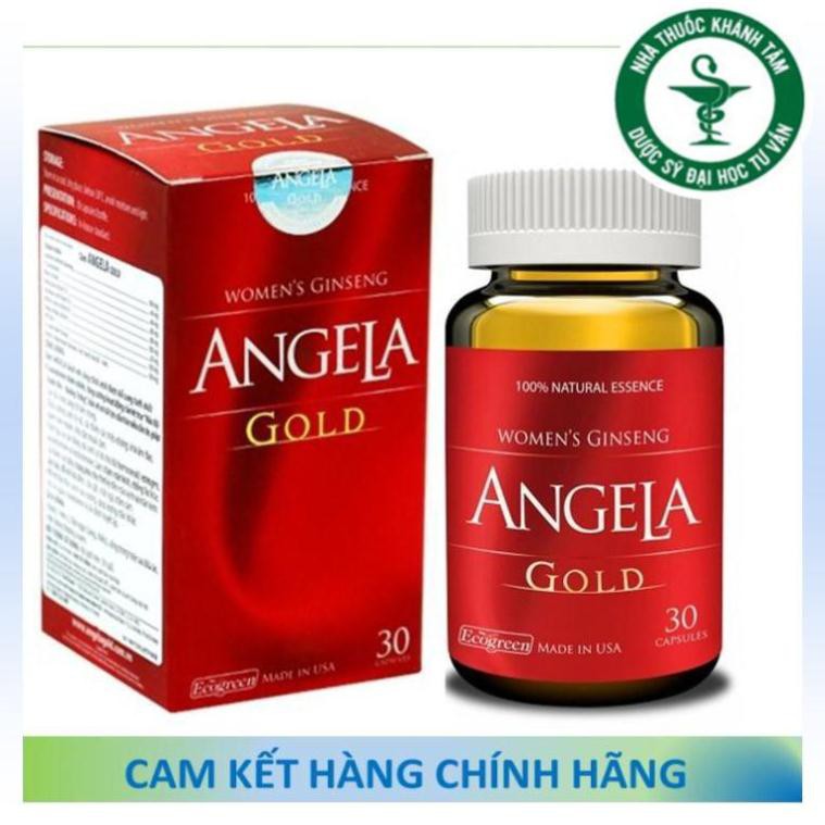 ! ! Sâm ANGELA Gold (Hộp 30 viên) [Angella, agela]