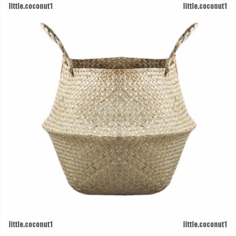 Giỏ Mây Đựng Cây / Cây Cảnh Có Tay Cầm Tiện Dụng