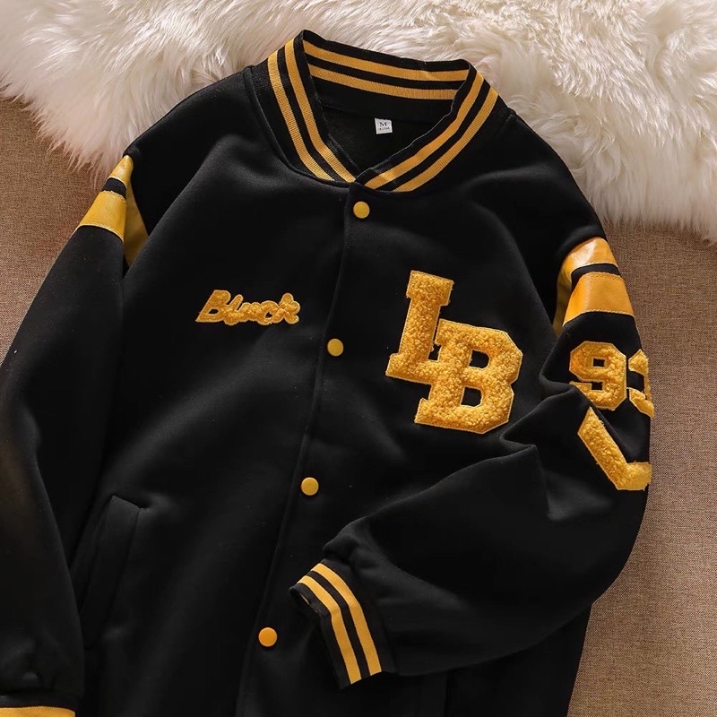 Áo khoác bomber LB nỉ chần bông