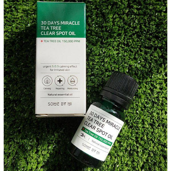 [Trị Sạch Mụn Chỉ Trong 30 Ngày] Tinh Dầu Tràm Trà Thần Kỳ Some By Mi 30 Days Miracle Tea Tree Clear Spot Oil 10ml