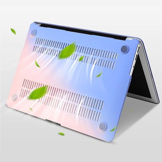 Case ,Ốp Macbook Màu Ombre Đủ Dòng (Tặng Kèm Nút Chống Bụi + Chống gãy đầu dây sạc )