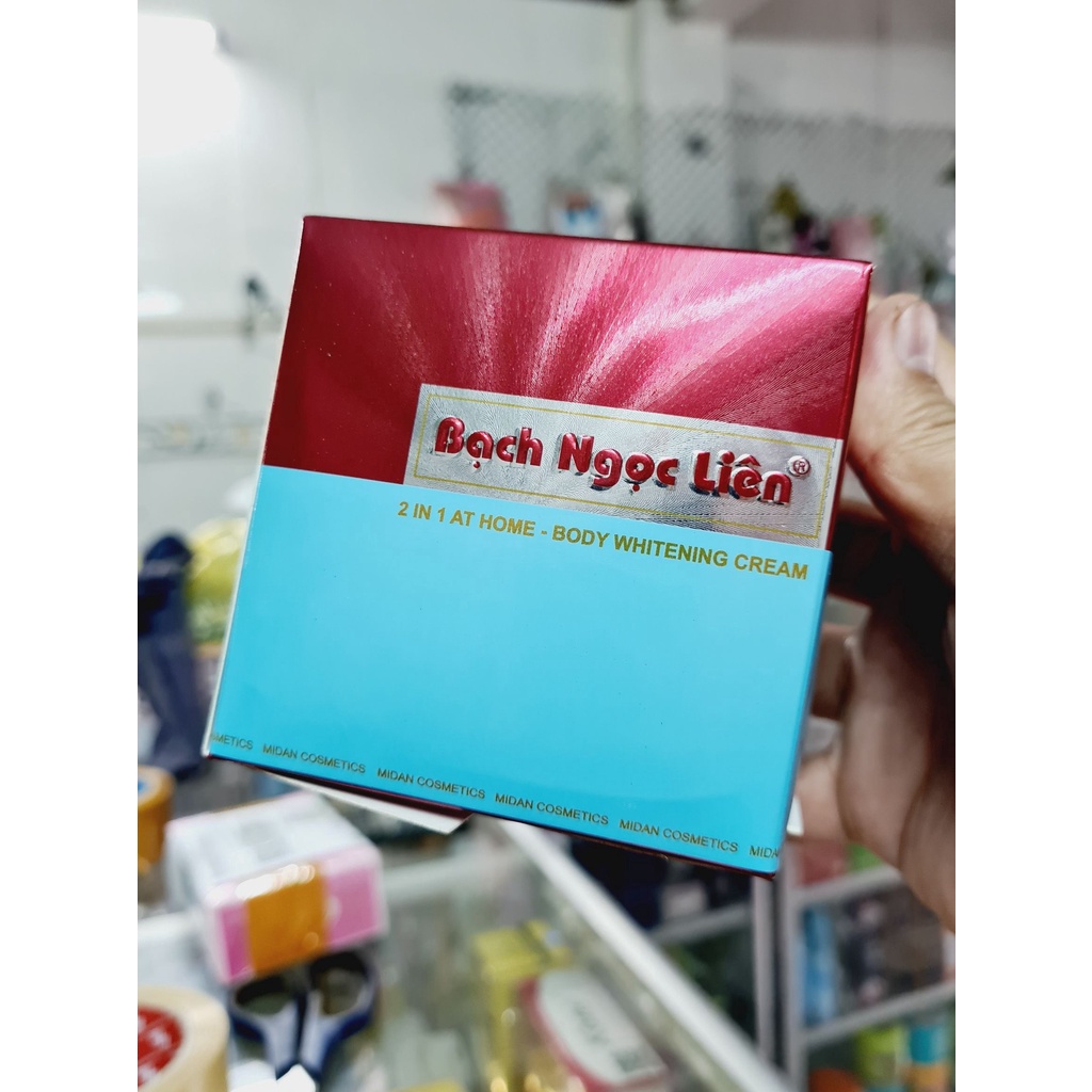 Kem Body BẠCH NGỌC LIÊN Xanh dưỡng trắng da hủ 90gr