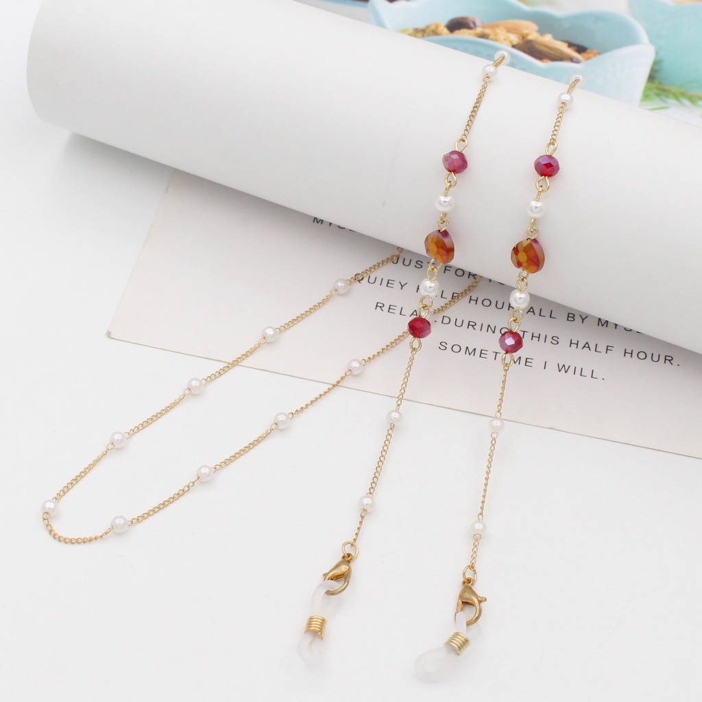 Dây đeo khẩu trang phong cách Hàn Quốc ngọt ngào thời trang -  Khối lấp lánh sang trọng