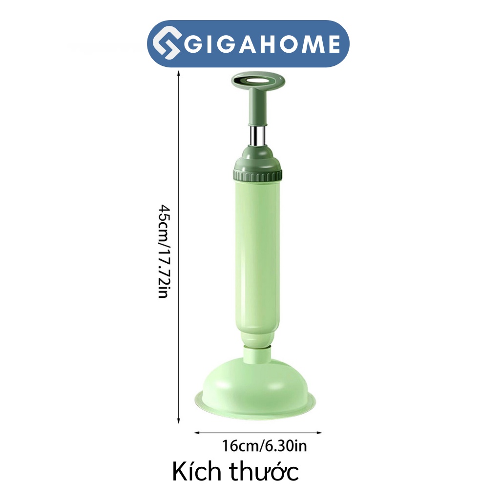 Cây Thông Cống, Bồn Cầu, Lavabo Rút Chân Không Lực Hút Cực Mạnh GIGAHOME 1045