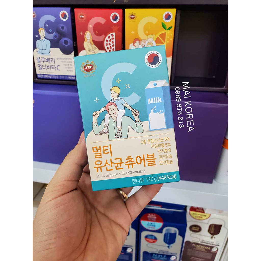 Viên ngậm Vitamin C Jeju cao cấp Hàn Quốc mẫu mới