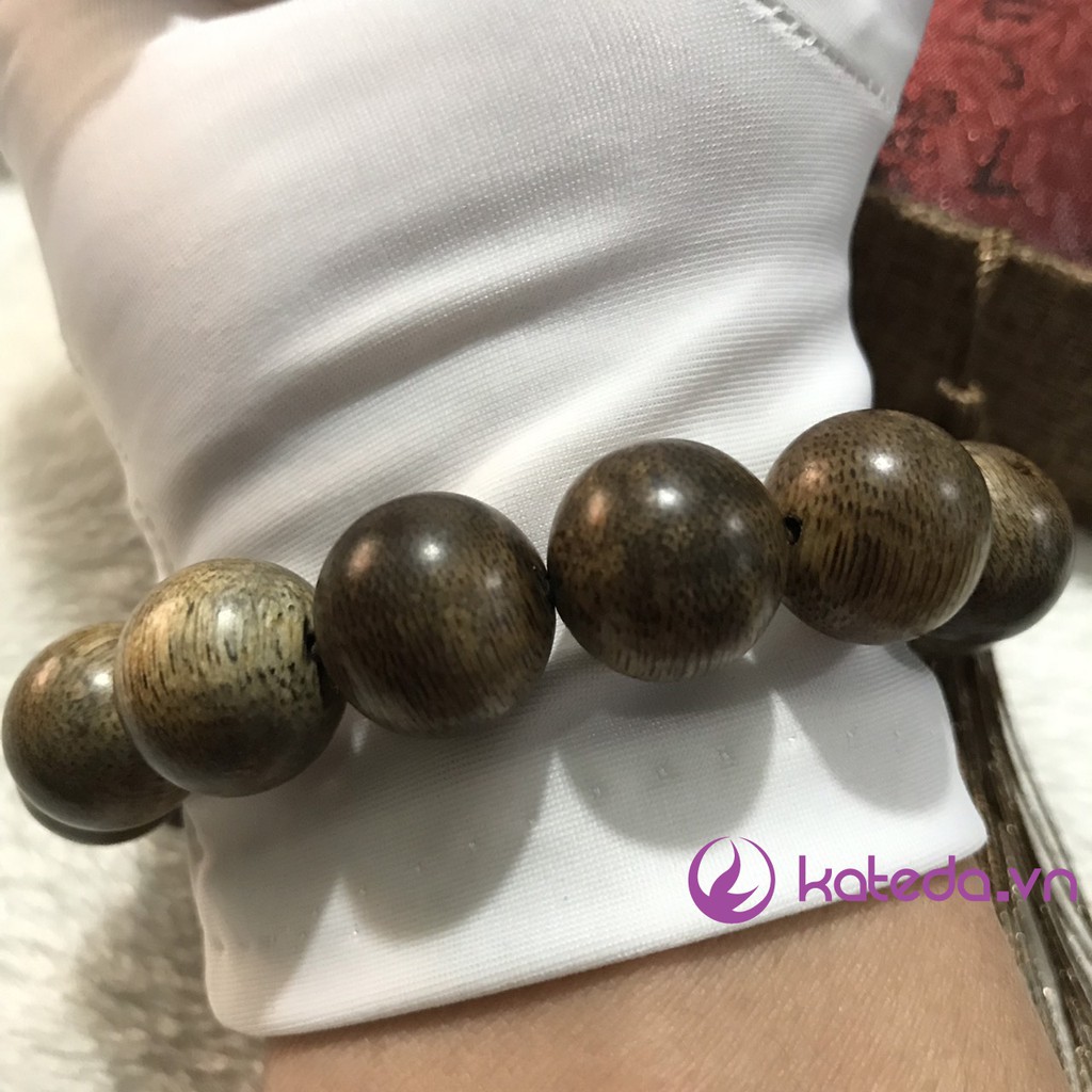 ( Tặng Vòng Handmade ) Vòng Tay Trầm Hương Tốc Núi Hàng Thiên Nhiên Mùi Thơm vĩnh viễn ( G1022 )