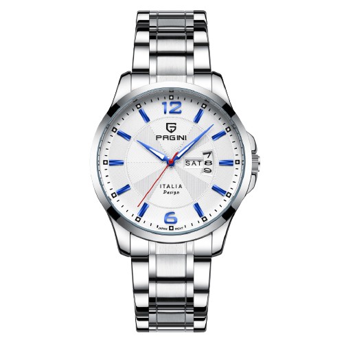 Đồng Hồ Nam PAGINI PA5533 Dây Thép Không Gỉ Cao Cấp Chống Xước Chống Nước Sang Trọng Đẳng Cấp - Bảo Hành 12 Tháng | BigBuy360 - bigbuy360.vn