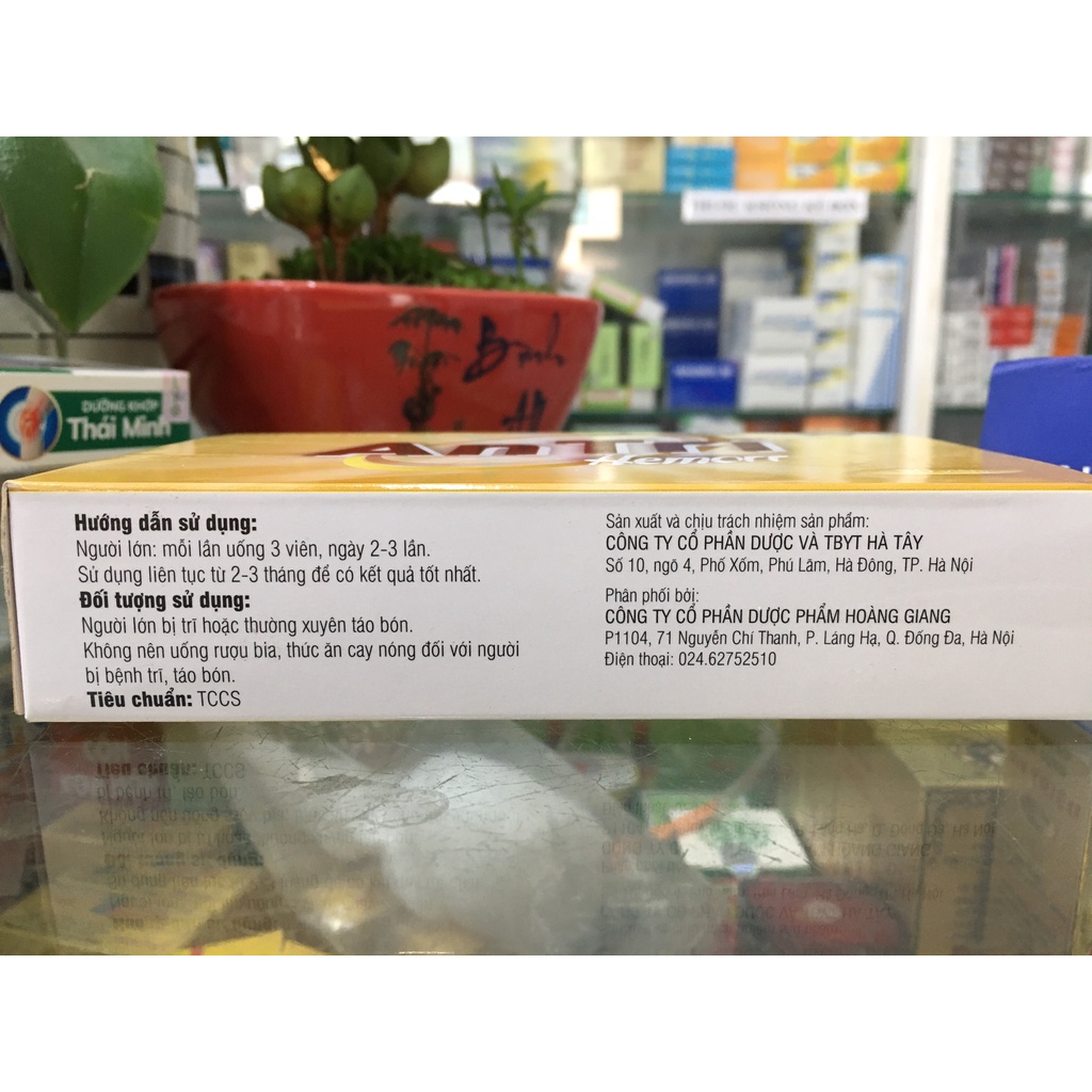 ✅ [Chính Hãng] An Trĩ Hemorr HỘP 30 viên hỗ trợ trĩ táo bón