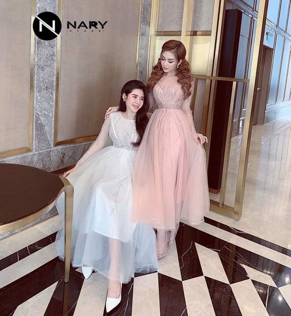 ẢNH VÀ VIDEO THẬT 10000%   Đầm xoè đính đá