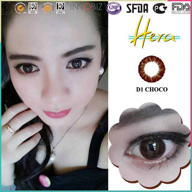 Kính Áp Tròng D1 Choco - Lens choco cận