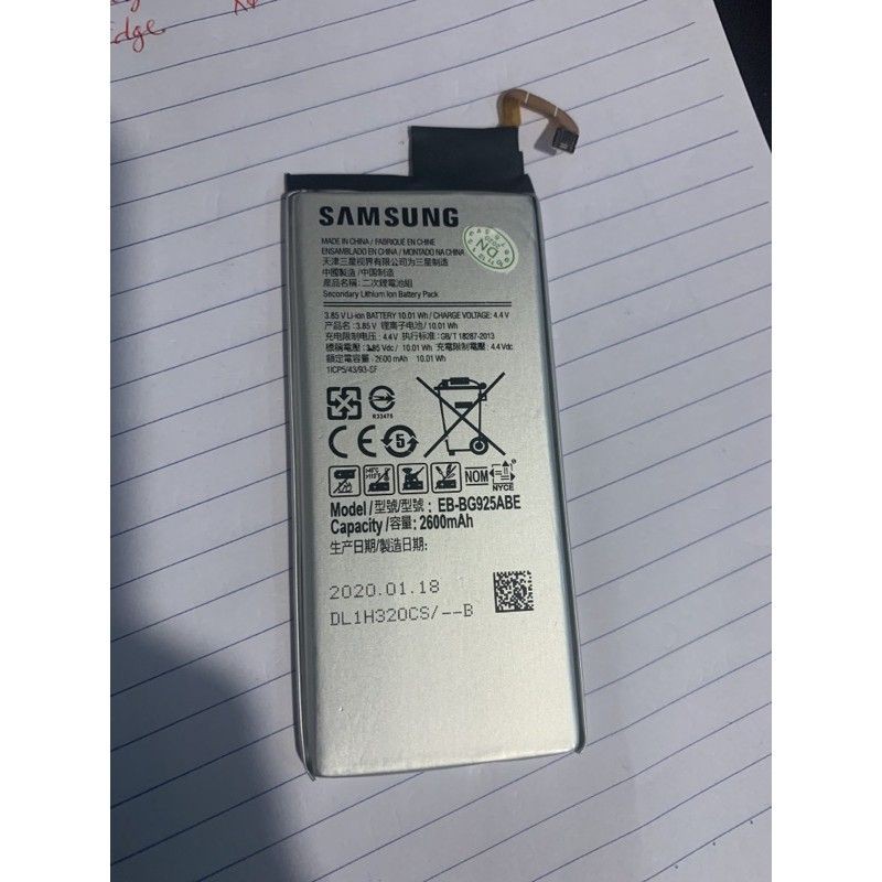 Pin SamSung Galaxy S6 Edge dung lượng 2600mAh Zin Bảo Hành 6 Tháng