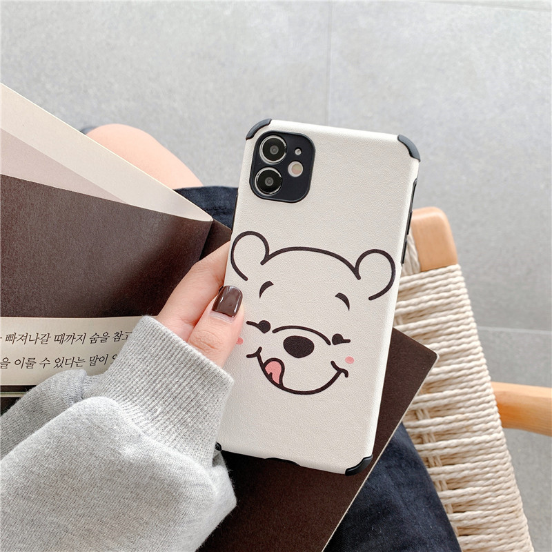 Ốp Lưng Silicone Họa Tiết Hình Chú Gấu Pooh Thời Trang Cho Apple Iphone X Xs Xr Xsmax 8 8plus 7p 6s 6sp Se2020