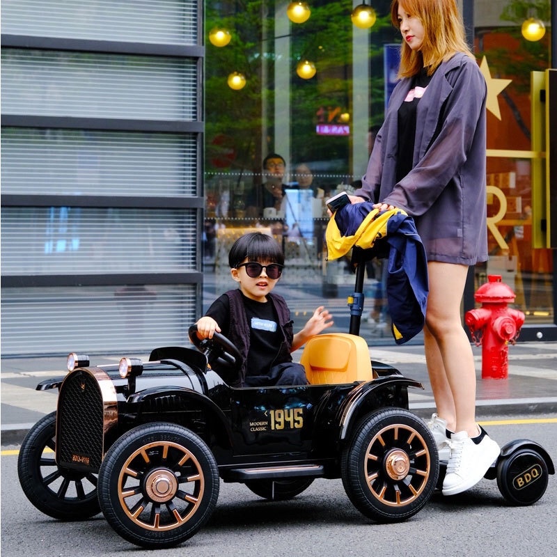 Ô TÔ ĐIỆN TRẺ EM SIẺU SANG CAO CẤP , ô tô điện cho bé có dk từ xa nhạc đèn