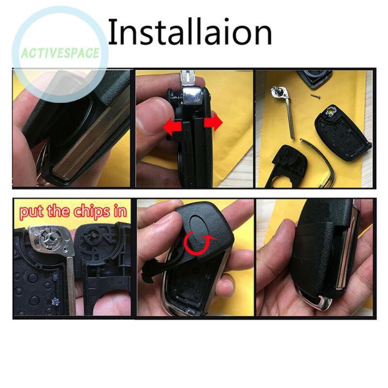 Vỏ Chìa Khóa Điều Khiển Từ Xa Cho Hyundai Santa Fe Tucson Creta I20 I40 Ix35 Ix45