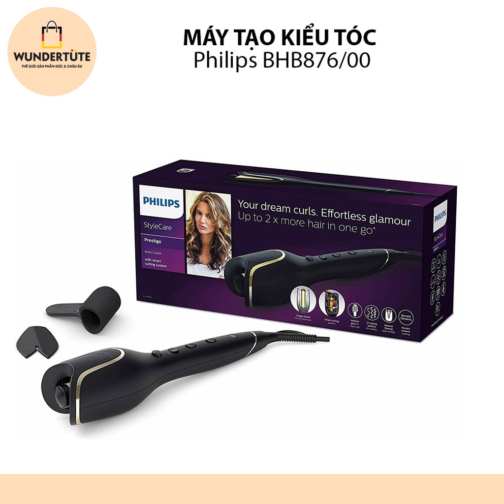 Máy Tạo Kiểu Tóc Philips BHB876/00 (Hàng Đức)