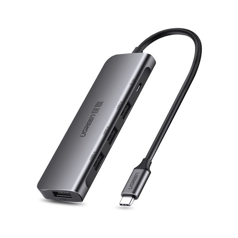 Bộ chia cổng USB Type-C sang 4 cổng USB 3.0 Ugreen 50979