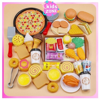 Bộ đồ chơi nấu ăn cho bé 88 Chi Tiết 36 món sáng tạo thông minh đồ chơi nhà bếp BABY MAX