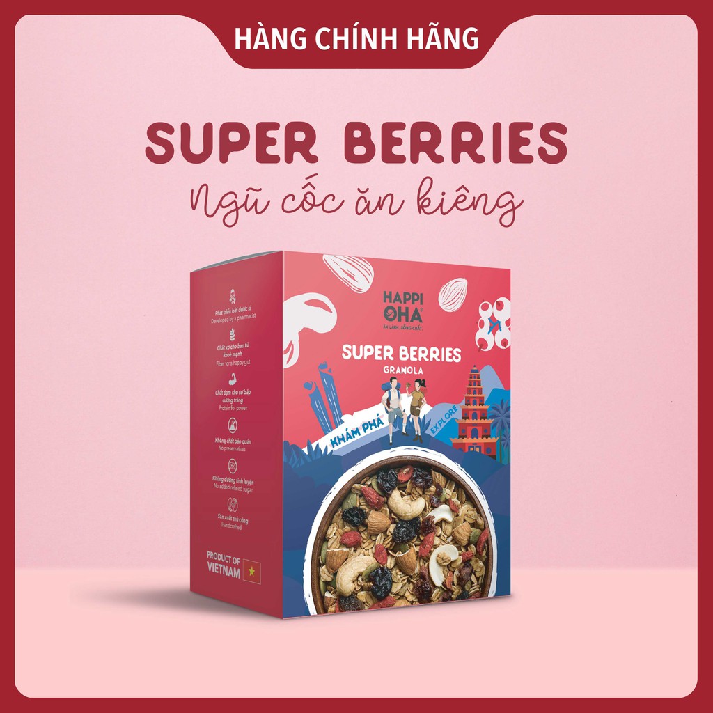 Granola Super Berries HAPPI OHA thumbnail