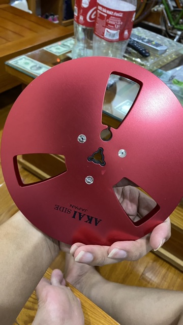 Đôi xương nhôm AKAI 7 inch Đỏ