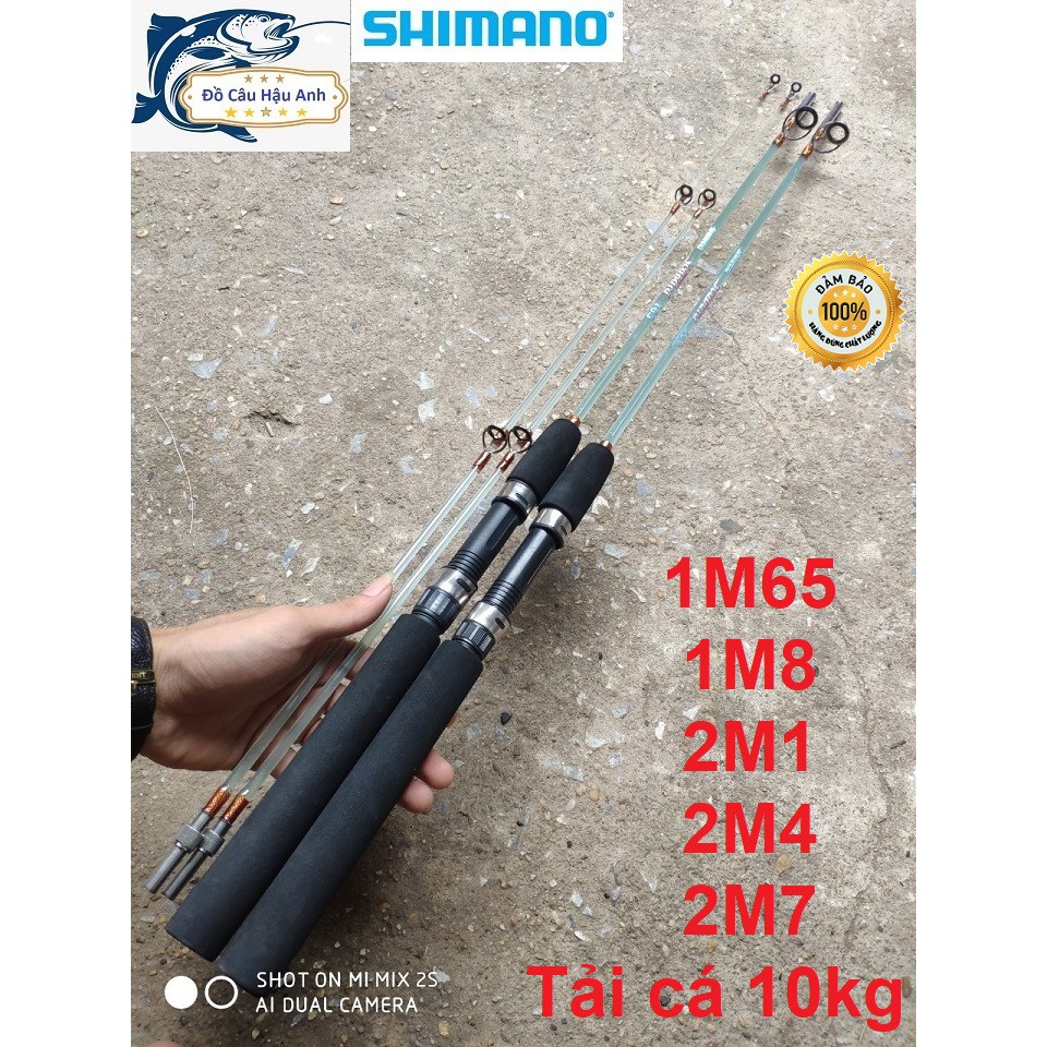 Cần Câu Máy 2 Khúc Đặc Trong Suốt Cần Câu Máy Shimano Giá Rẻ Siêu Khỏe CC18