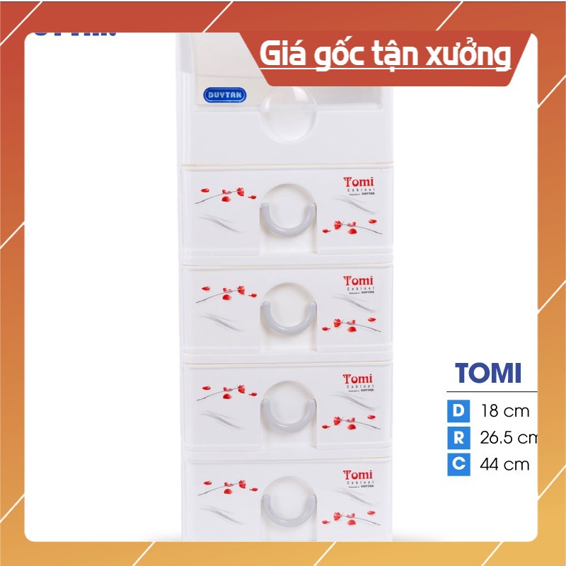 Tủ nhựa Duy Tân Tomi - 5 ngăn - Nhiều màu