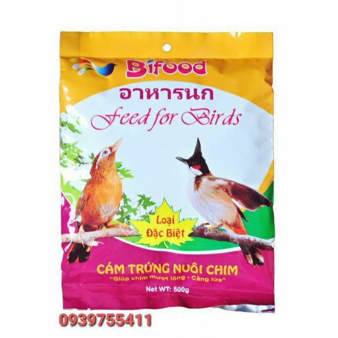 CÁM TRỨNG TÍM BIFOOD CHO CHIM CHÀO MÀO, CHÍCH CHÈO, KHƯỚU, HỌA MI