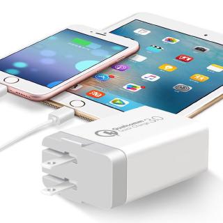 Cốc Sạc Nhanh B' 2.4a 3 Cổng Usb 3.0 Cho Iphone Android