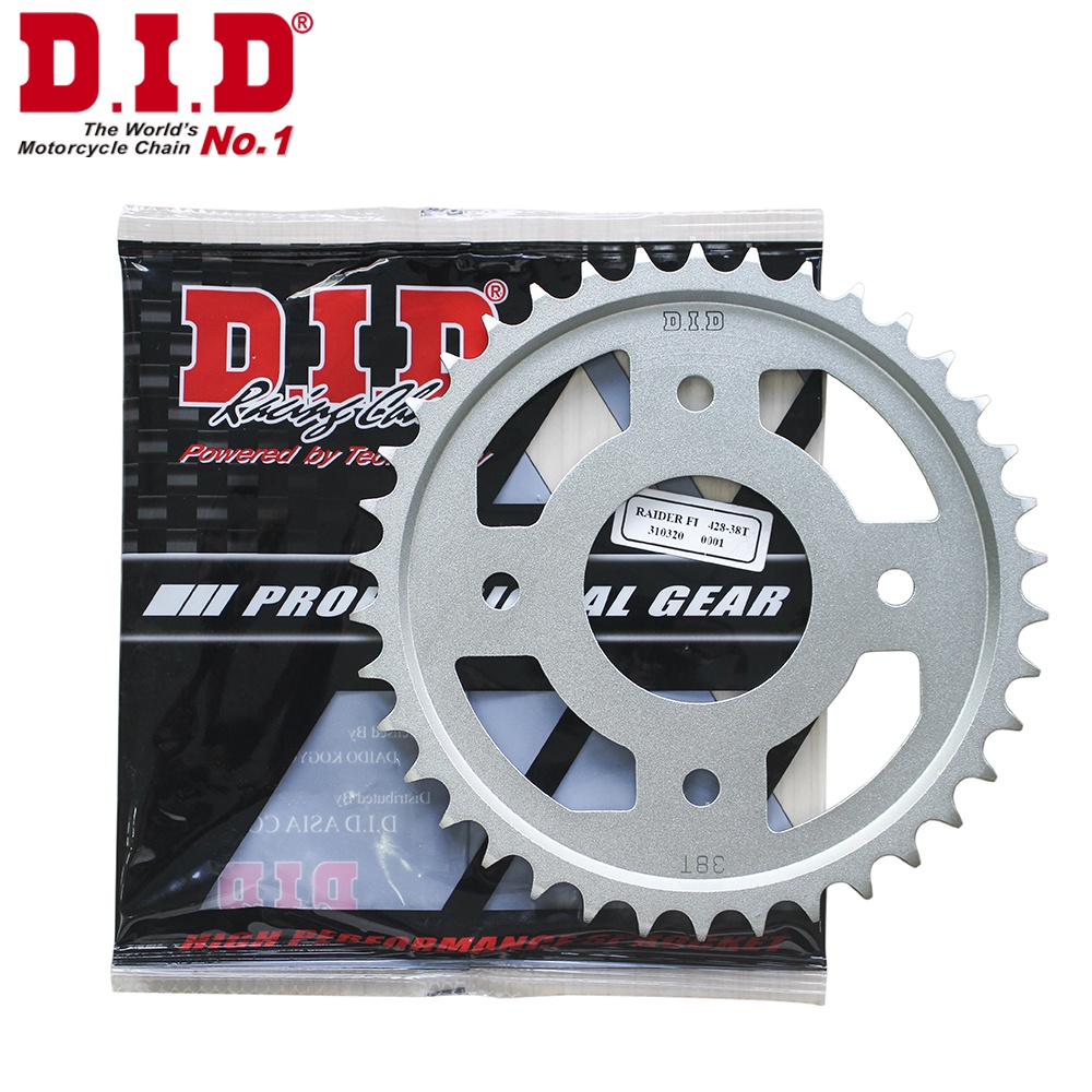 Dĩa DID Raider Fi 428-38T Silver