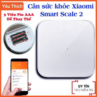 Cân Điện Tử Thông Minh Bluetooth Xiaomi Smart Scale Gen 2 – Hàng Chính Hãng