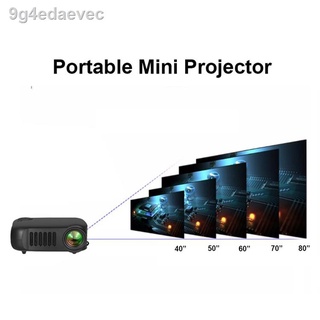 ✽Máy Chiếu Mini 4k A2000 1920x1080 Android IOS Máy Chiếu Mini HD