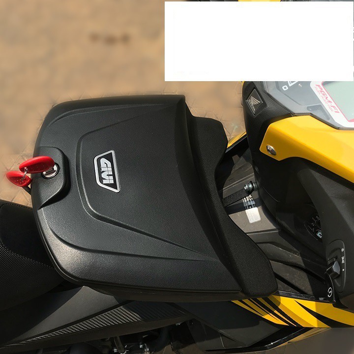 [TUYỆT VỜI] Thùng Giữa Xe Máy Givi G10N Fixed 10 Lít Màu Đen Mẫu Mới 2018 - Tặng Kèm PÁT Cho Xe Winner 150