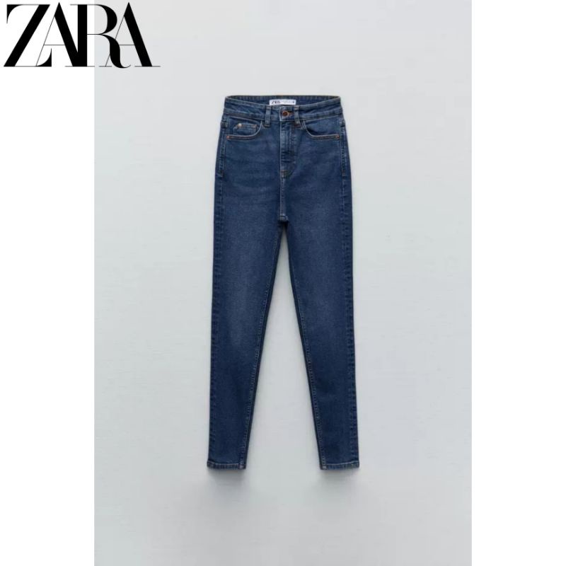 Quần Jean Skinny Cao Cổ ZARA Z1975